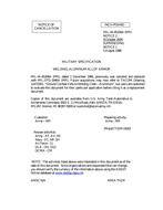 MIL MIL-W-45206A Notice 2 - Cancellation