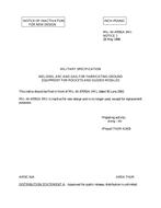 MIL MIL-W-47091A Notice 1 – Inactivation MIL MIL-W-47091A Notice 1 - Inactivation