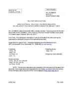 MIL MIL-W-5086/1B Notice 1 - Cancellation