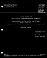 MIL MIL-W-5908D Notice 2 - Inactivation