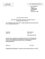 MIL MIL-W-63150 Notice 2 – Reactivation MIL MIL-W-63150 Notice 2 - Reactivation