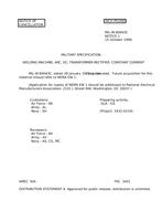 MIL MIL-W-80043C Notice 1 - Cancellation