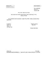 MIL MIL-W-80121B Notice 1 – Cancellation MIL MIL-W-80121B Notice 1 - Cancellation