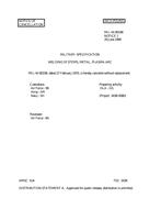 MIL MIL-W-80198 Notice 1 - Cancellation