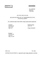 MIL MIL-W-80214B Notice 1 - Cancellation