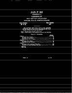 MIL JAN-P-362 Amendment 1