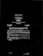 MIL JAN-T-171 Amendment 2