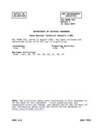 MIL MIL-HDBK-503 Notice 4 - Validation