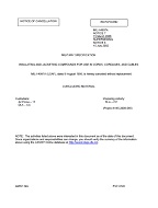 MIL MIL-I-4997A Notice 7 – Cancellation MIL MIL-I-4997A Notice 7 - Cancellation