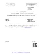 MIL MIL-M-81392 NOT 1 - Cancellation