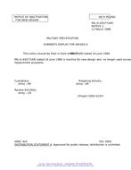 MIL MIL-G-49377 Notice 1 - Inactivation