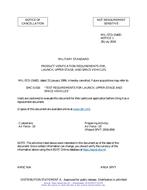 MIL MIL-STD-1540D Notice 1 - Cancellation