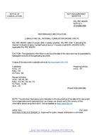 MIL MIL-PRF-46167D Notice 3 – Cancellation MIL MIL-PRF-46167D Notice 3 - Cancellation