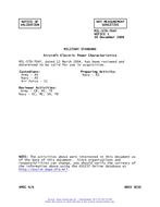 MIL MIL-STD-704F Notice 1 - Validation 1