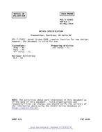 MIL MIL-T-5583C Notice 4 - Validation 2