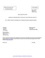 MIL MIL-L-46150 Notice 2 - Inactivation