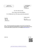 MIL MIL-B-23958A Notice 1 Cancellation