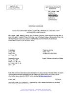 MIL MIL-HDBK-138B Notice 2 - Cancellation 1