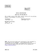 MIL MIL-A-6348D Notice 3 - Validation
