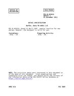 MIL MIL-B-49101A Notice 3 - Validation