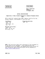 MIL MIL-C-11015/11F Notice 2 – Validation MIL MIL-C-11015/11F Notice 2 - Validation