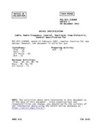 MIL MIL-DTL-23806B Notice 1 - Validation