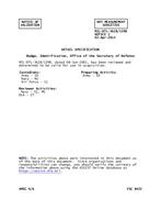 MIL MIL-DTL-3628/139B Notice 2 – Validation MIL MIL-DTL-3628/139B Notice 2 - Validation