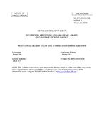 MIL MIL-DTL-3943/133B Notice 3 – Cancellation MIL MIL-DTL-3943/133B Notice 3 - Cancellation