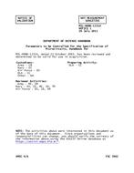 MIL MIL-HDBK-1331A Notice 1 – Validation MIL MIL-HDBK-1331A Notice 1 - Validation