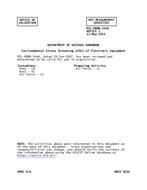 MIL MIL-HDBK-344A Notice 2 - Validation