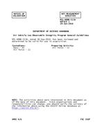 MIL MIL-HDBK-513A Notice 1 - Validation