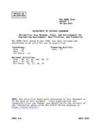 MIL MIL-HDBK-781A Notice 1 - Validation
