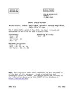 MIL MIL-M-38510/117C Notice 2 – Validation 2 MIL MIL-M-38510/117C Notice 2 - Validation 2