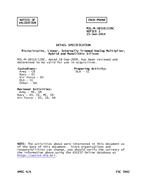 MIL MIL-M-38510/139C Notice 2 – Validation MIL MIL-M-38510/139C Notice 2 - Validation