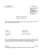 MIL MIL-M-87163A Notice 2 - Reactivation