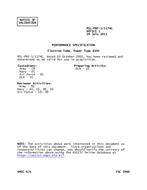 MIL MIL-PRF-1/1174G Notice 1 – Validation MIL MIL-PRF-1/1174G Notice 1 - Validation