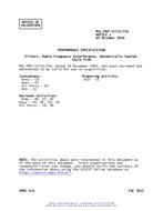MIL MIL-PRF-15733/75A Notice 1 - Validation