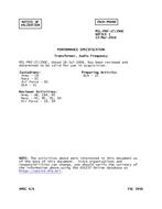 MIL MIL-PRF-27/290C Notice 1 - Validation
