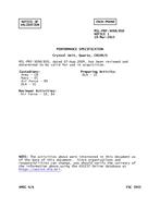 MIL MIL-PRF-3098/85D Notice 1 - Validation 1