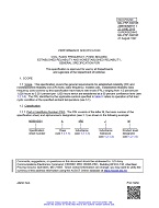 MIL MIL-PRF-39010E Amendment 1 (amendment incorporated)