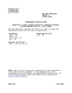 MIL MIL-PRF-39014/20E Notice 2 - Validation