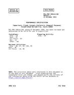 MIL MIL-PRF-39014/23B Notice 1 - Validation