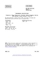 MIL MIL-PRF-49142/6E Notice 1 – Validation 1 MIL MIL-PRF-49142/6E Notice 1 - Validation 1