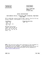 MIL MIL-S-19500/58D Notice 4 – Validation MIL MIL-S-19500/58D Notice 4 - Validation