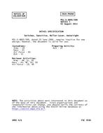 MIL MIL-S-8805/50D Notice 1 – Validation MIL MIL-S-8805/50D Notice 1 - Validation