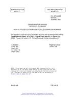 MIL MIL-STD-2169B Notice 1 - Administrative