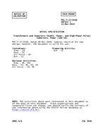MIL MIL-T-27/261B Notice 1 – Validation MIL MIL-T-27/261B Notice 1 - Validation