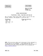 MIL MIL-T-27/265B Notice 1 - Validation