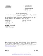 MIL MIL-S-19500/16E Notice 4 – Validation 3 MIL MIL-S-19500/16E Notice 4 - Validation 3