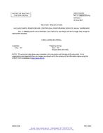 MIL MIL-V-18683A Notice 1 - Inactivation